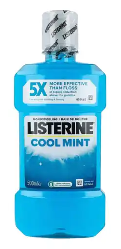 De Online Drogist Listerine Mondspoeling Cool Mint aanbieding