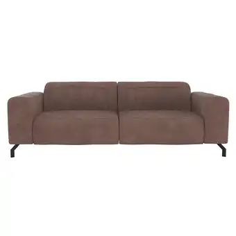 Leen Bakker Bank Otis 3-zits - koffie - bruin - Leen Bakker aanbieding