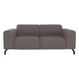 Leen Bakker Bank Otis 2-zits - rook - grijs - Leen Bakker aanbieding