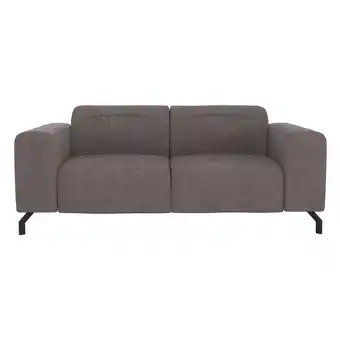 Leen Bakker Bank Otis 2-zits - rook - grijs - Leen Bakker aanbieding