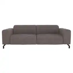 Leen Bakker Bank Otis 3-zits - rook - grijs - Leen Bakker aanbieding