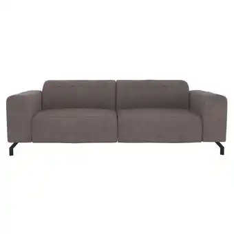 Leen Bakker Bank Otis 3-zits - rook - grijs - Leen Bakker aanbieding