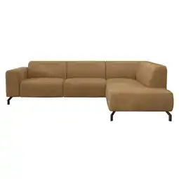 Leen Bakker Hoekbank Otis rechts - toffee - bruin - Leen Bakker aanbieding
