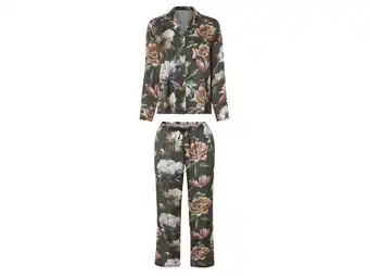 Lidl esmara Satijnen dames pyjama 2-delig aanbieding