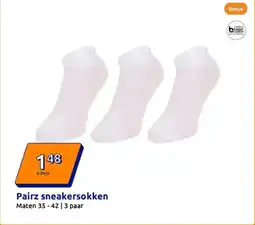 Action Pairz sneakersokken aanbieding