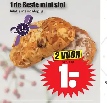 Dirk Mini stol 2*100g aanbieding