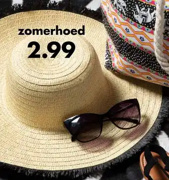 Wibra Zomerhoed aanbieding