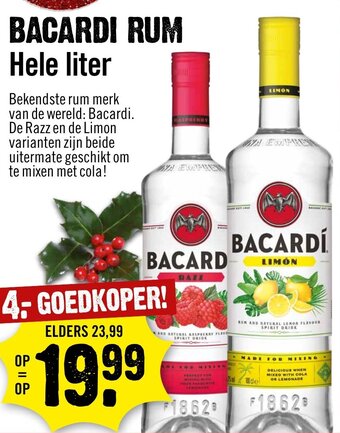 Dirck 3 Bacardi Rum aanbieding
