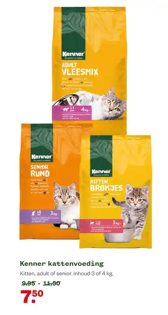 Welkoop Kenner kattenvoeding aanbieding