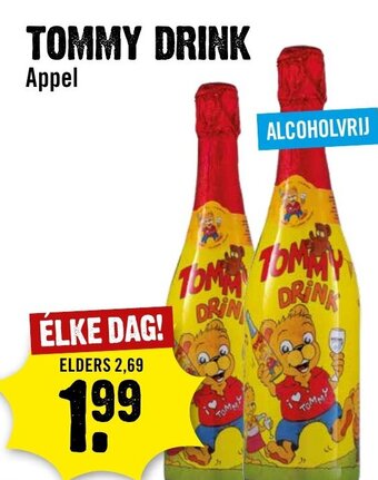 Dirck 3 Tommy Drink aanbieding