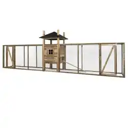 Welkoop Voldux Hooiberg Fien XXL - Kippenhok men ren - 697x125x225cm aanbieding