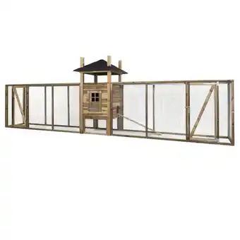 Welkoop Voldux Hooiberg Fien XXL - Kippenhok men ren - 697x125x225cm aanbieding