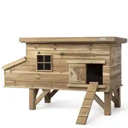 Welkoop Voldux Finn - Kippenhok - Naturel - 190x88x110 cm aanbieding