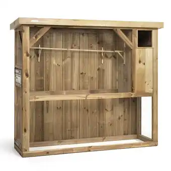 Welkoop Voldux R1 - Volière - 215x70x185cm - Rechts aanbieding