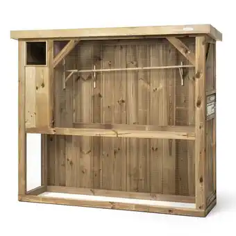 Welkoop Voldux R1 - Volière - 215x70x185cm - Links aanbieding