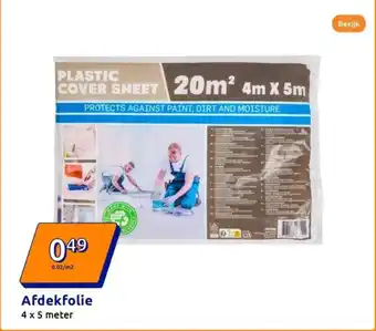 Action Afdekfolie aanbieding