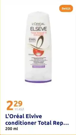 Action L'Oréal Elvive conditioner Total aanbieding