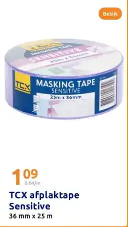 Action TCX afplaktape Sensitive aanbieding