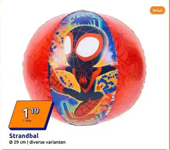 Action Strandbal aanbieding