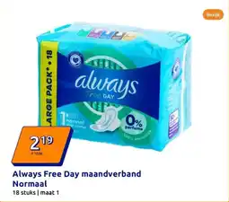 Action Always Free Day maandverband Normaal aanbieding