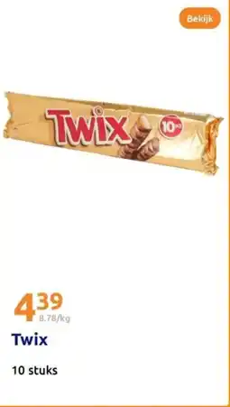 Action Twix aanbieding