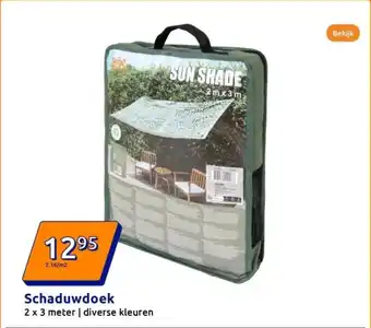 Action Schaduwdoek aanbieding