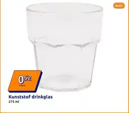 Action Kunststof drinkglas aanbieding