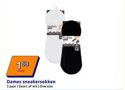 Action Dames sneakersokken aanbieding