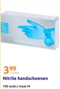 Action Nitrile handschoenen aanbieding