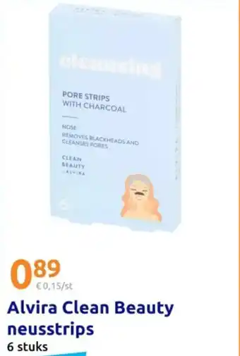 Action Alvira Clean Beauty neusstrips aanbieding