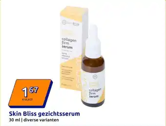 Action Skin Bliss gezichtsserum aanbieding