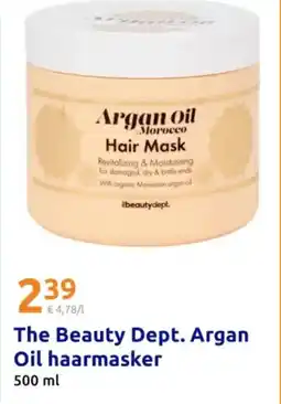 Action The Beauty Dept. Argan Oil haarmasker aanbieding