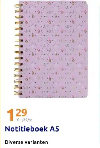 Action Notitieboek A5 aanbieding
