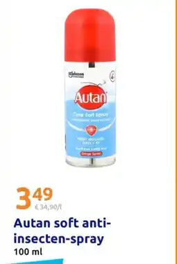 Action Autan soft anti-insecten-spray aanbieding