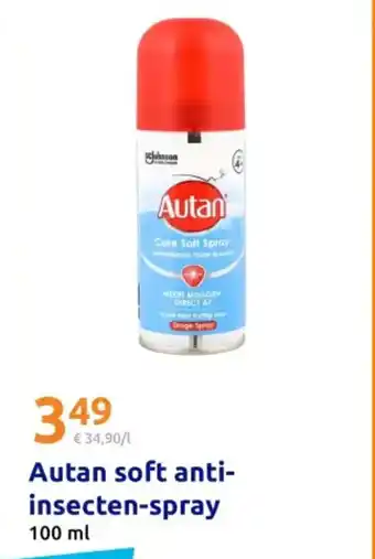 Action Autan soft anti-insecten-spray aanbieding