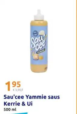 Action Sau'cee Yammie saus Kerrie & Ui aanbieding