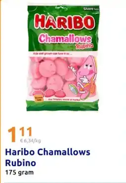 Action Haribo Chamallows Rubino aanbieding