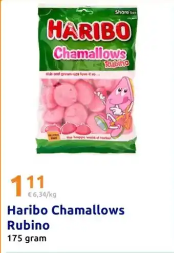 Action Haribo Chamallows Rubino aanbieding