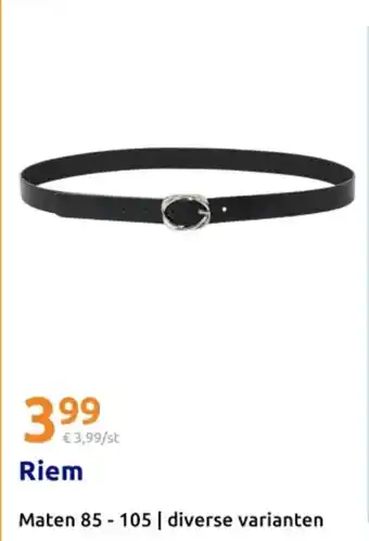 Action Riem aanbieding