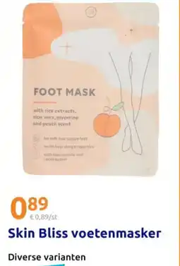 Action Skin Bliss voetenmasker aanbieding