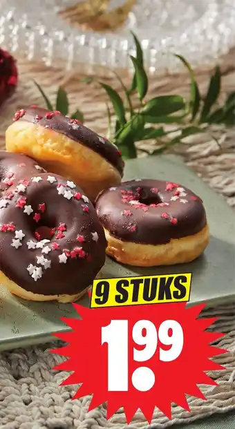 Dirk Mini kerstdonuts 9 st aanbieding