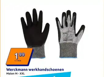 Action Werckmann werkhandschoenen aanbieding