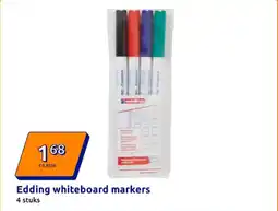Action Edding whiteboard markers aanbieding