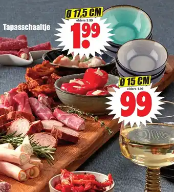 Dirk Tapasschaaltje 17.5 cm aanbieding