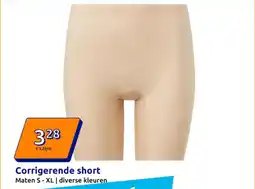 Action Corrigerende short aanbieding