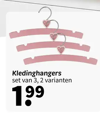 Wibra Kledinghangers aanbieding