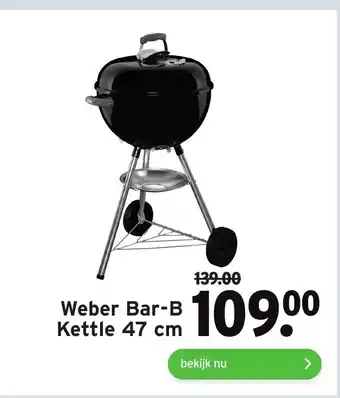 GAMMA Weber Bar-B kettle 47cm aanbieding