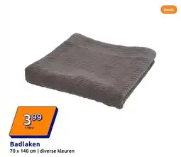 Action Badlaken aanbieding