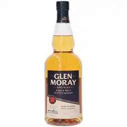 Dirck 3 Glen Moray Our Classic Speyside Single Malt 70 cl aanbieding