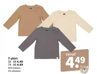 Wibra T-shirt aanbieding